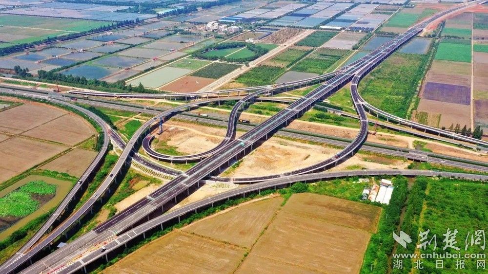 硚孝高速二期工程02。來源：湖北日?qǐng)?bào).jpg.jpg